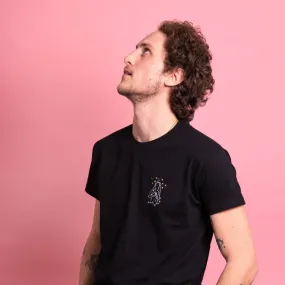Francosse - Tee-shirt brodé signe astro Vierge